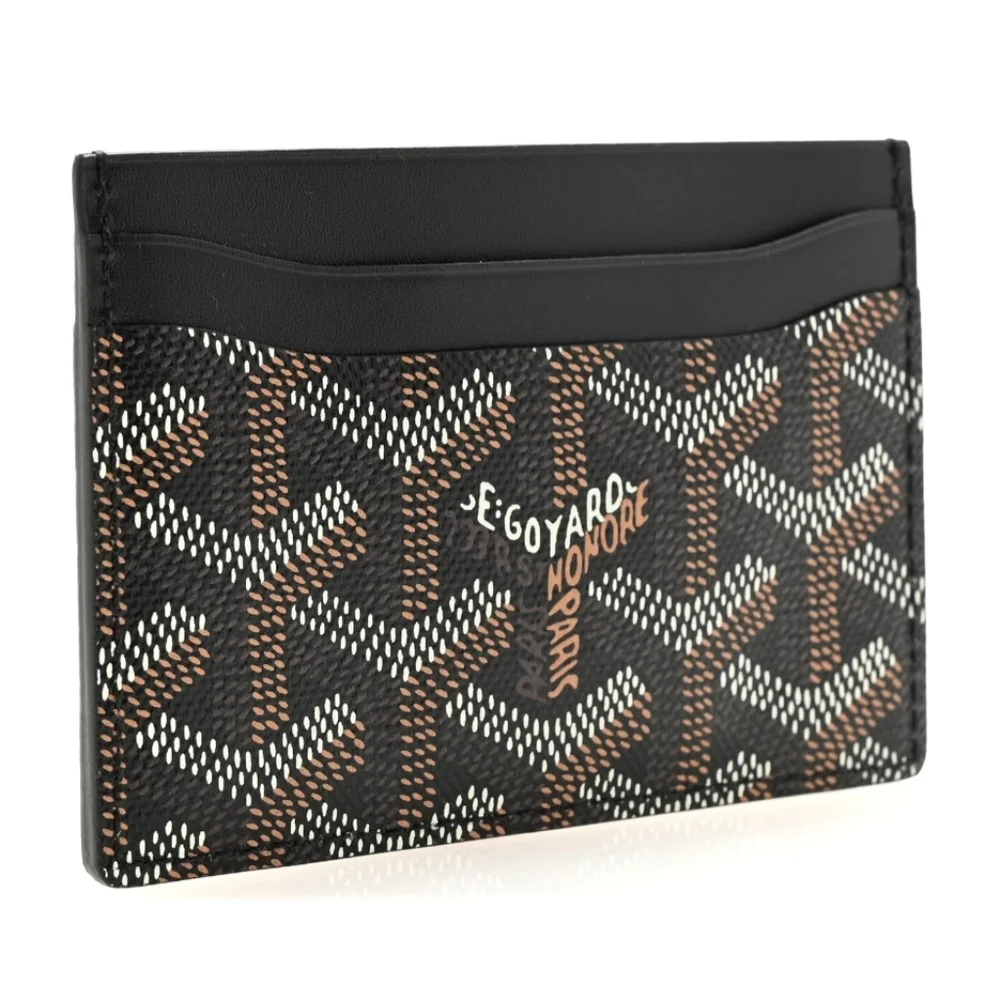 Goyard Saint-Sulpice Black Card Wallet- New
